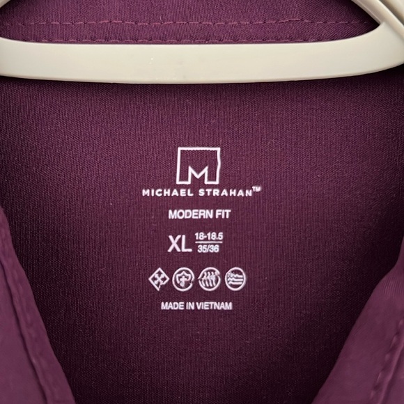 Purple Long-Sleeve Dress Shirt by Michael Strahan - Picture 3 of 3